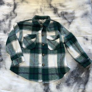 Shein plaid shacket